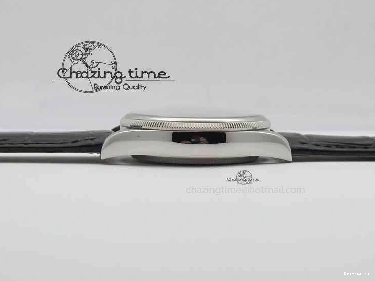 1218 Cellini Date VF Best Edition SS Black Dial Stick Markers On Black Leather Strap A Lightweight 3725